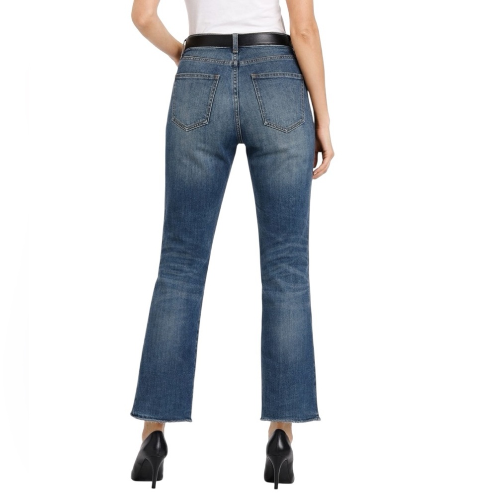 Veronica Beard Ines Stud Detail Crop Jeans - Picture 3 of 16